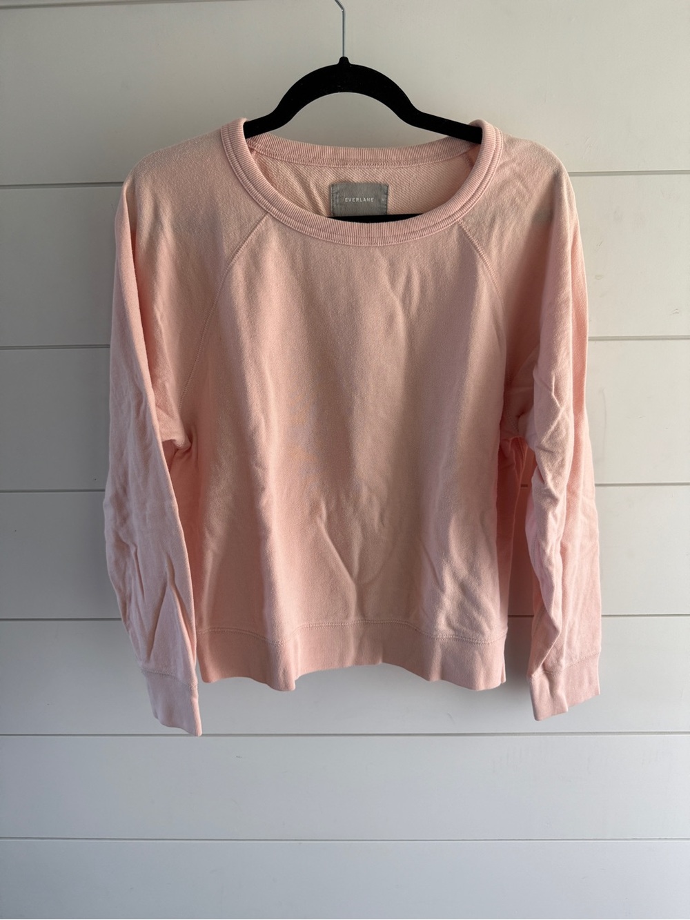 Everlane Light Pink Crewneck Sweatshirt Women’s Pullover